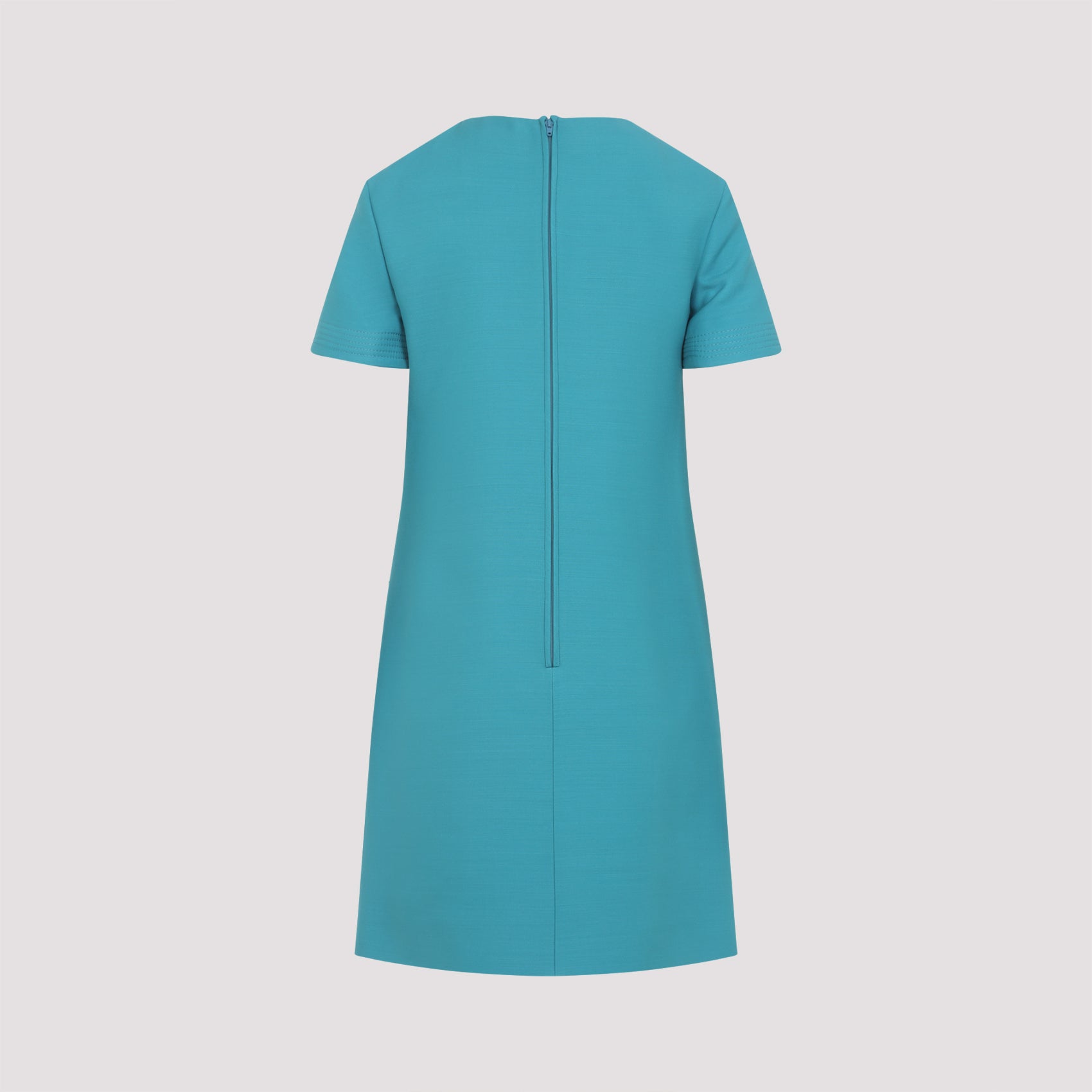 Virgin Wool Mini Dress