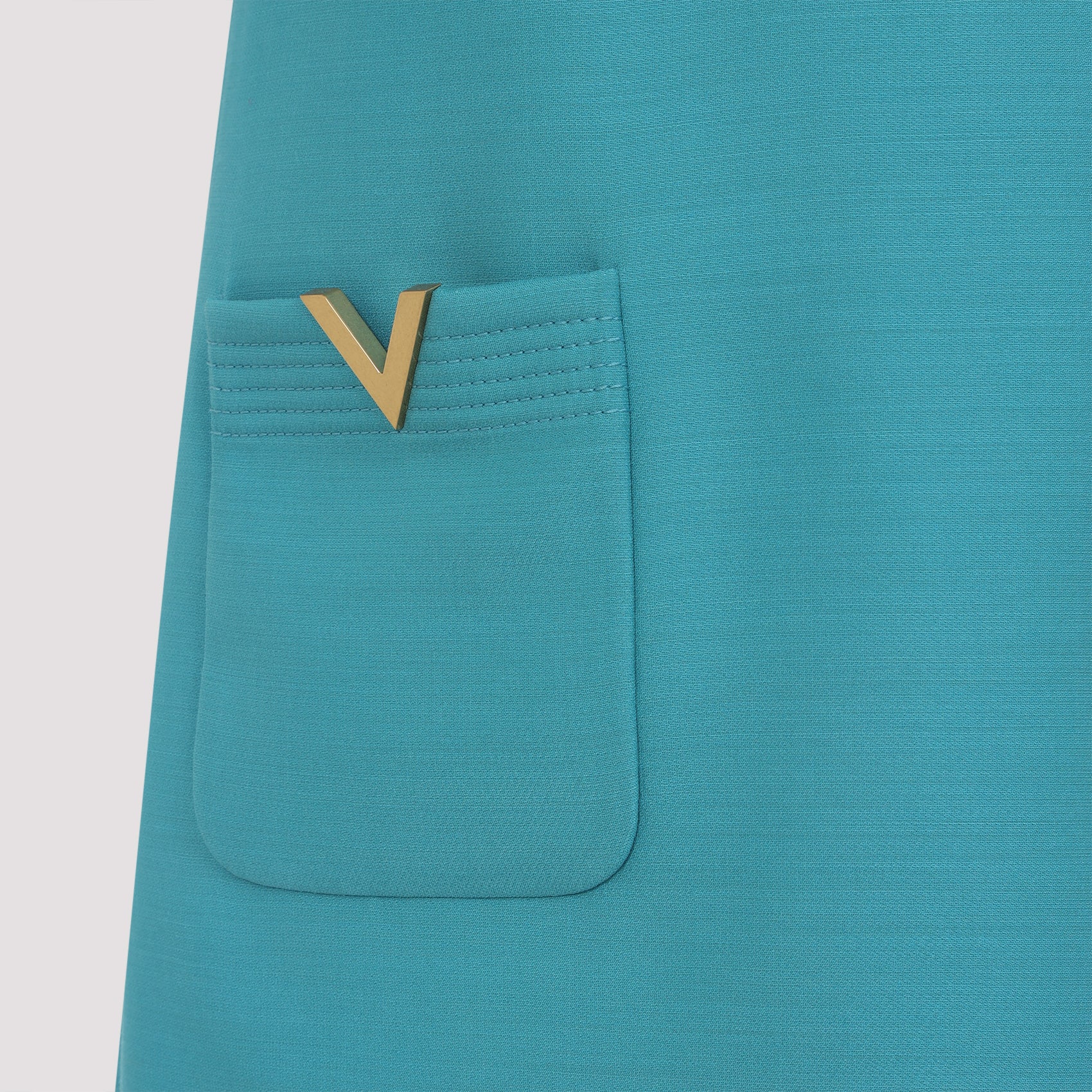 Virgin Wool Mini Dress