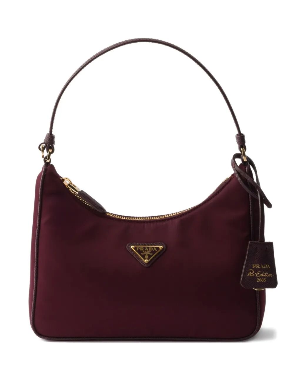 RE-EDITION 2005 RE-NYLON AND SAFFIANO MINI BAG