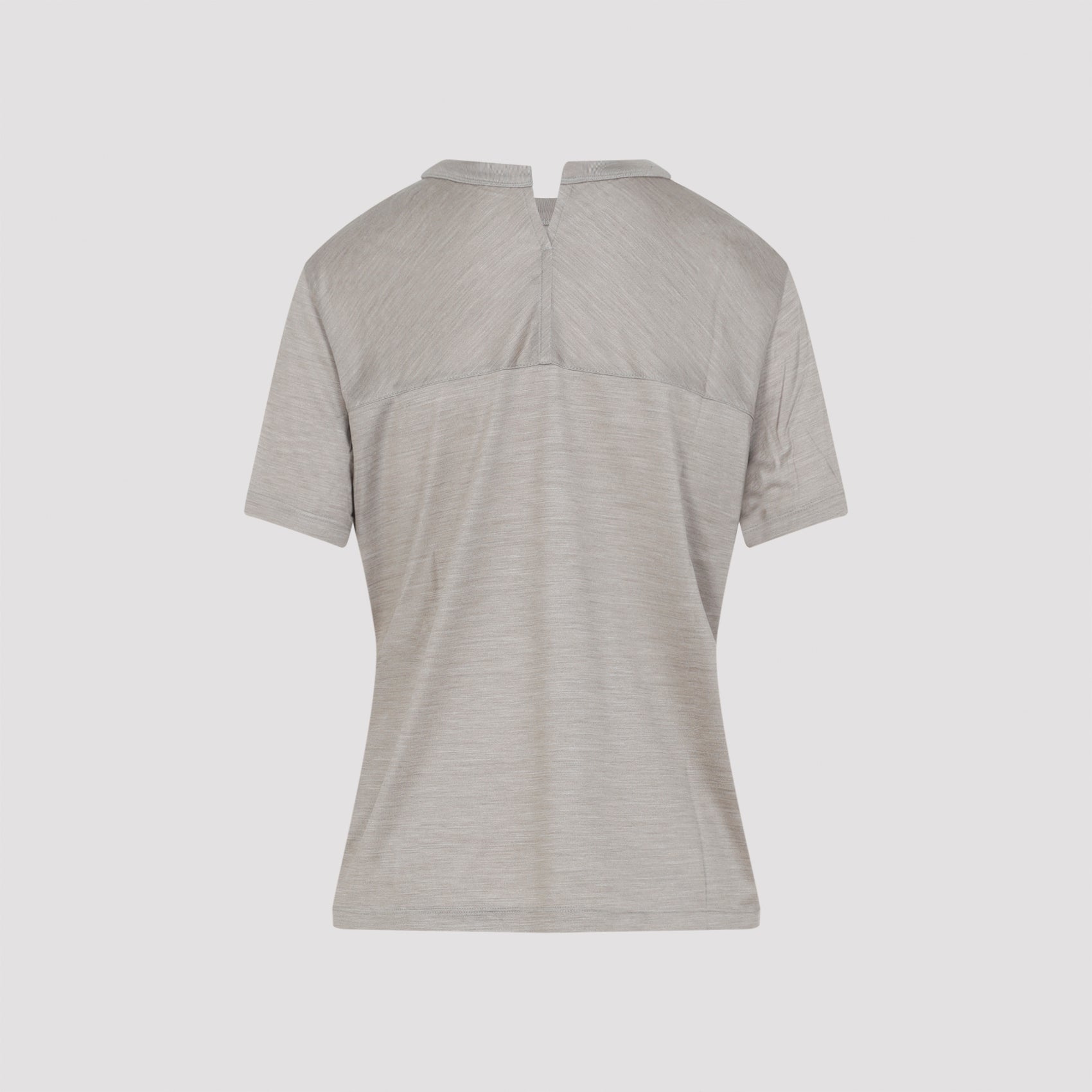 Gray Fitted T-Shirt