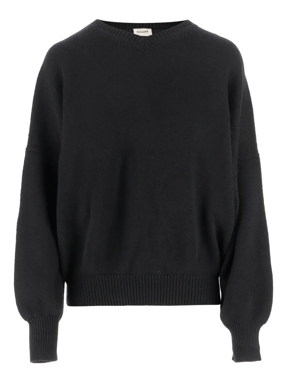 WOLFE V-NECK KNITTED CASHMERE SWEATER