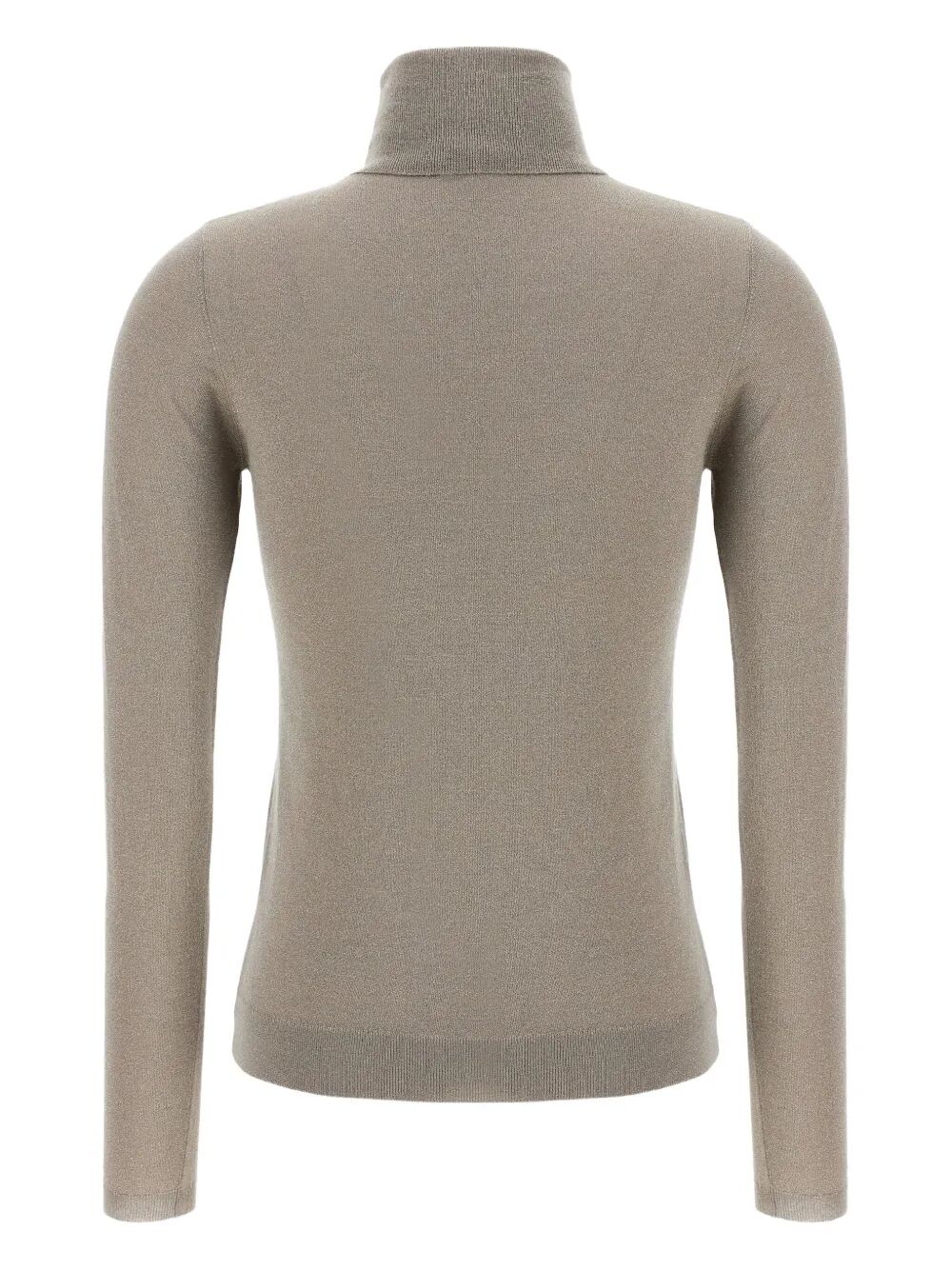 SPARKLING CASHMERE AND SILK LIGHTWEIGHT TURTLENECK SWEATER