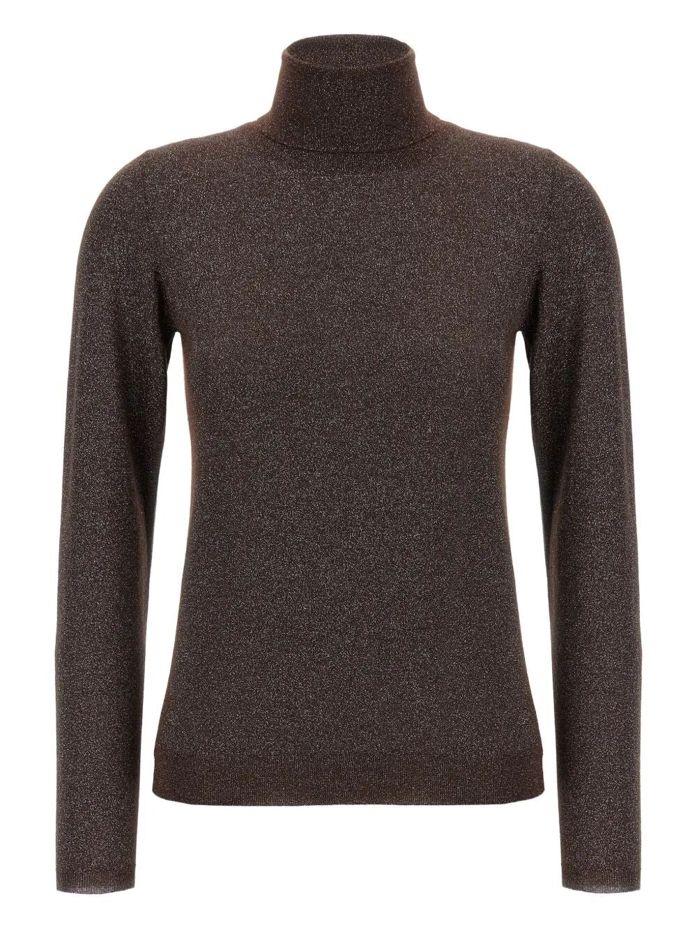SPARKLING CASHMERE AND SILK LIGHTWEIGHT TURTLENECK SWEATER