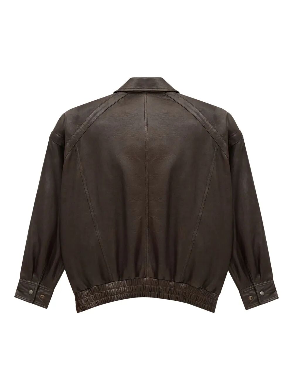 BOMBER JACKET IN BUBBLED LAMBSKIN