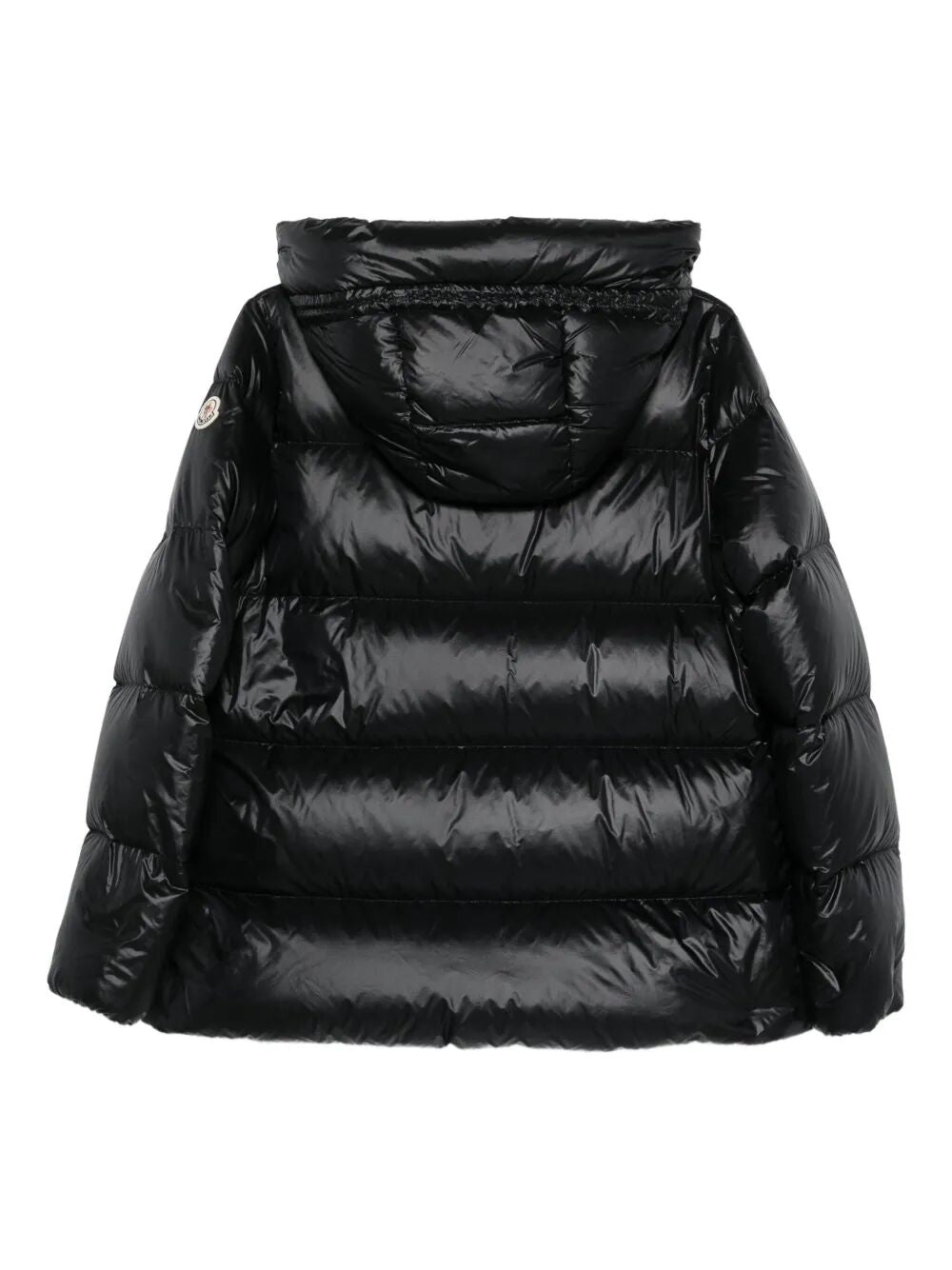 SERITTES HOODED SHORT DOWN JACKET