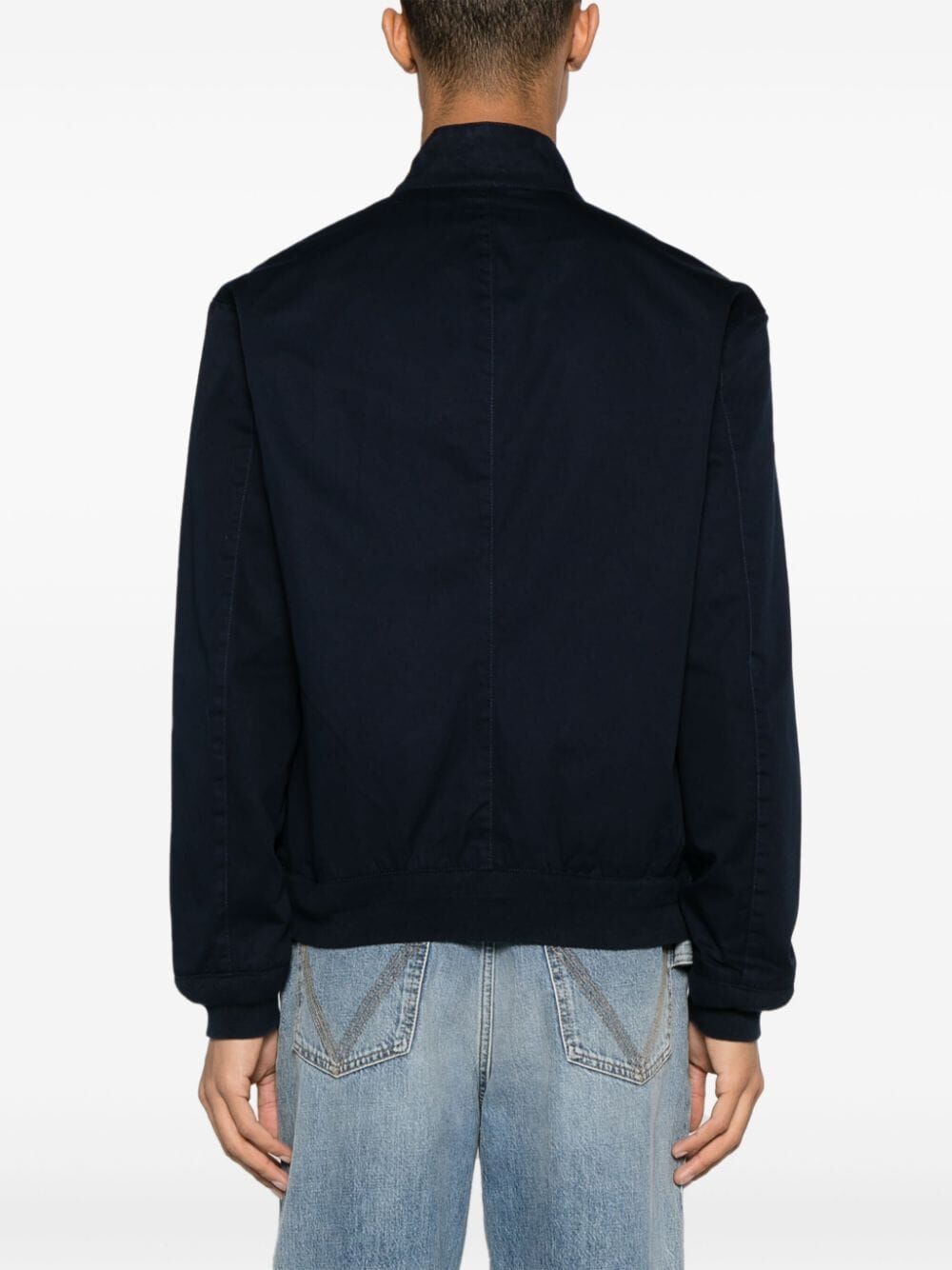GIACCA BOMBER IN COTONE CON ZIP