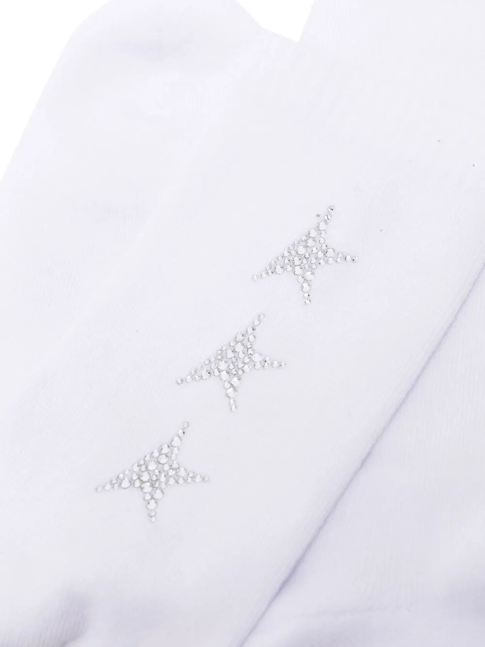 SIDE RHINESTONE STAR SOCKS