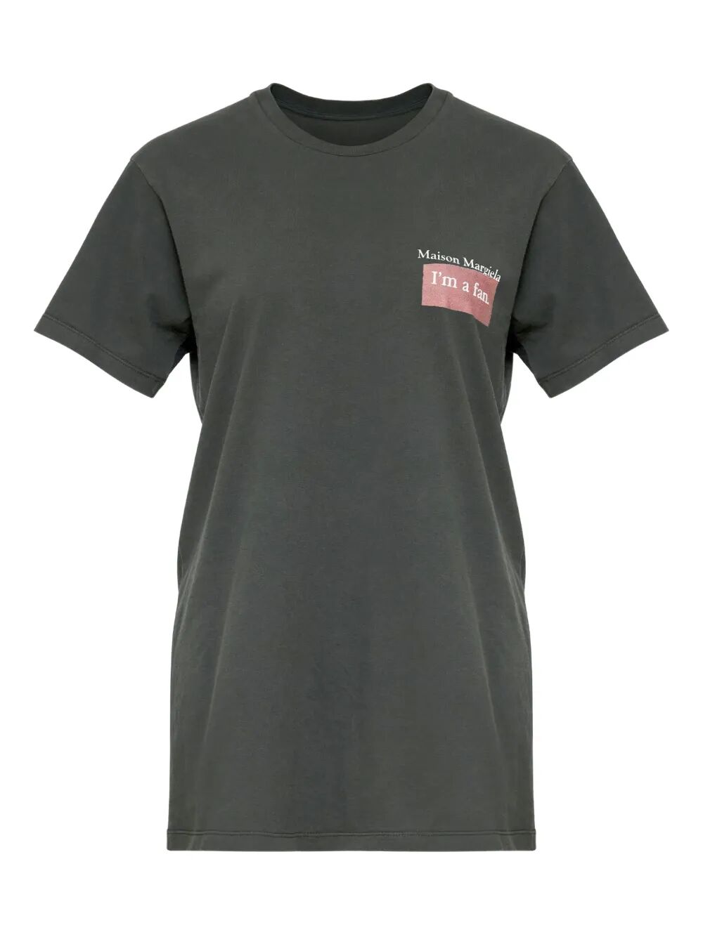 "I’M A FAN" PRINT COTTON JERSEY T-SHIRT