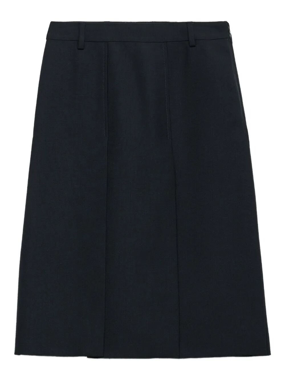 SLITED MIDI SKIRT