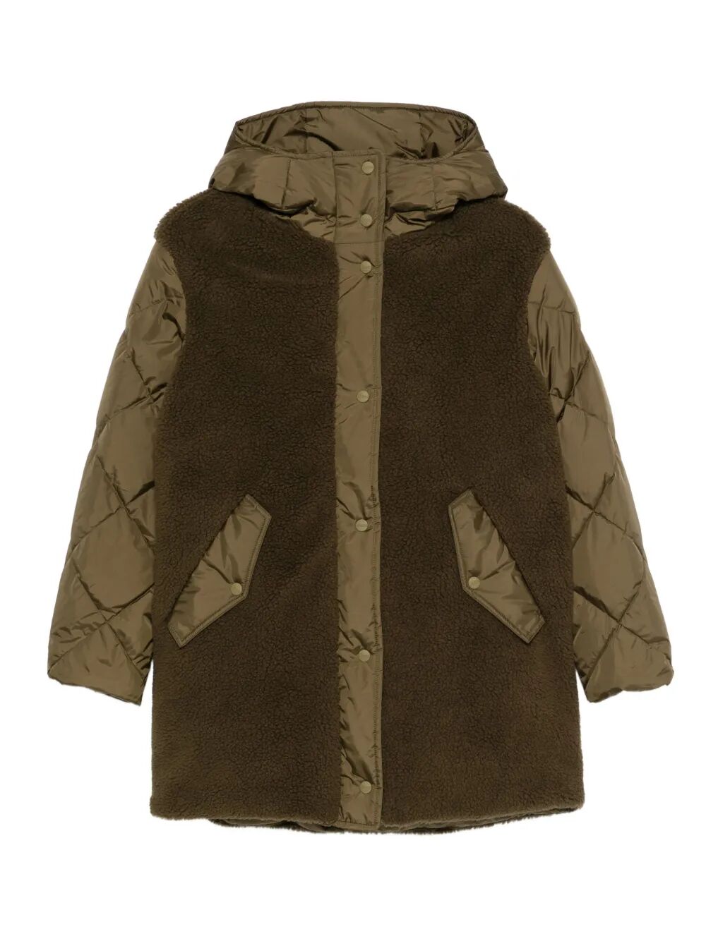 QUILTED FLEECE JACKET