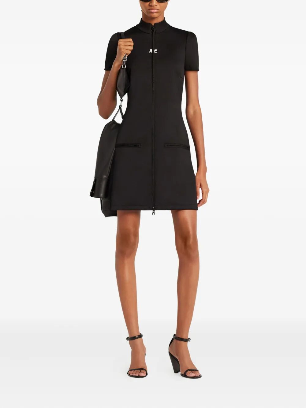 INTERLOCK TRACKSUIT MINI DRESS