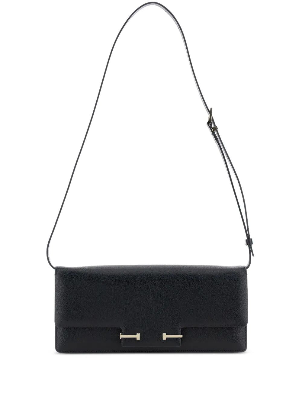 SUPPLE GRAIN LEATHER AUBE E/W SHOULDER BAG