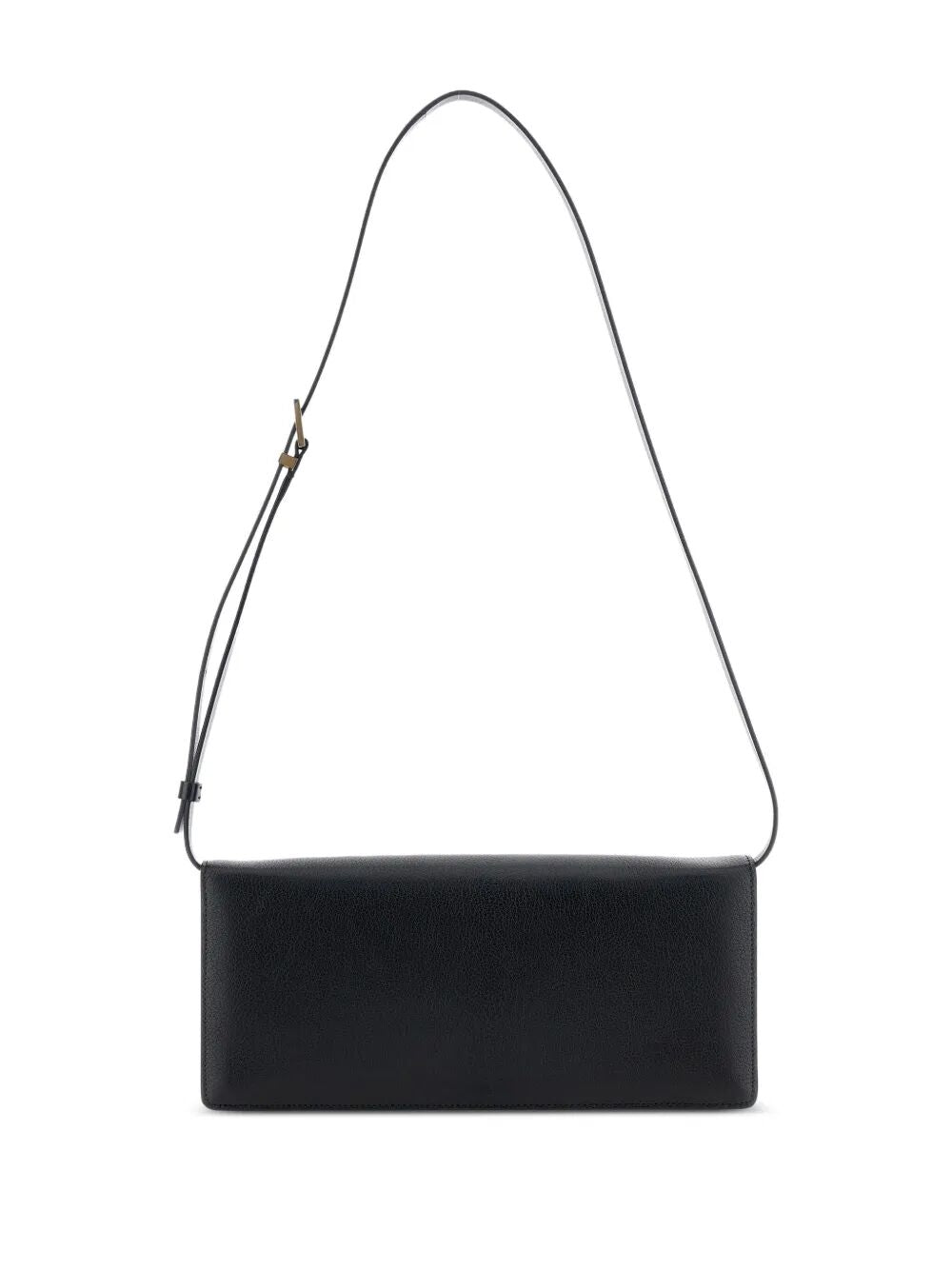 SUPPLE GRAIN LEATHER AUBE E/W SHOULDER BAG