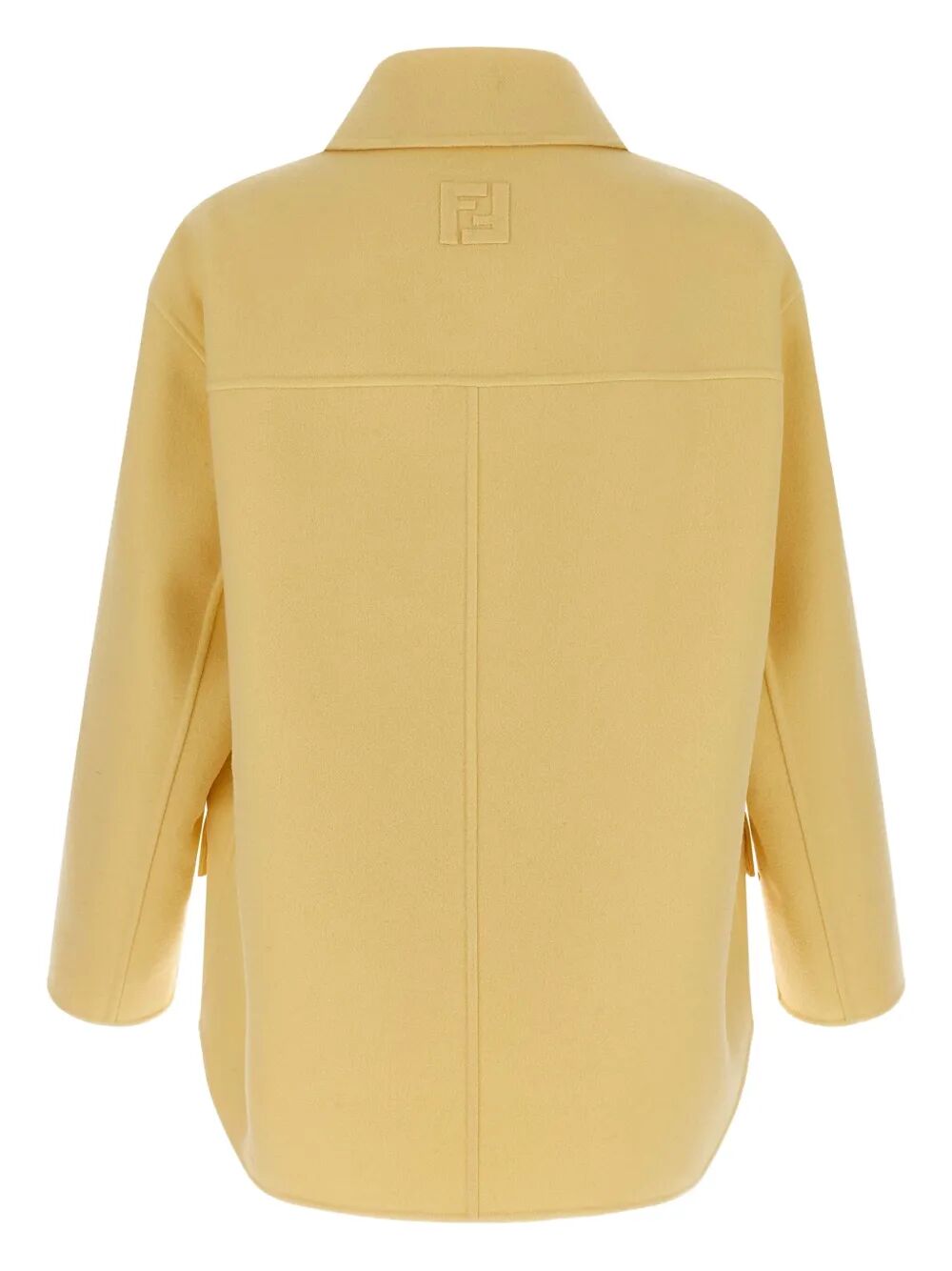 WOOL DOUBLE-BREASTED PEA COAT