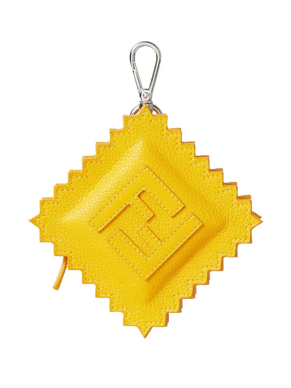 RAVIOLO LEATHER BAG CHARM