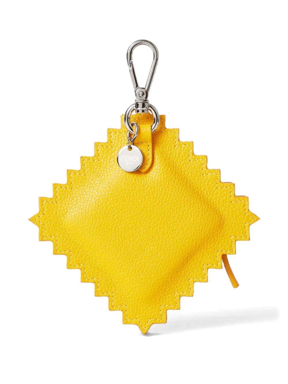 RAVIOLO LEATHER BAG CHARM