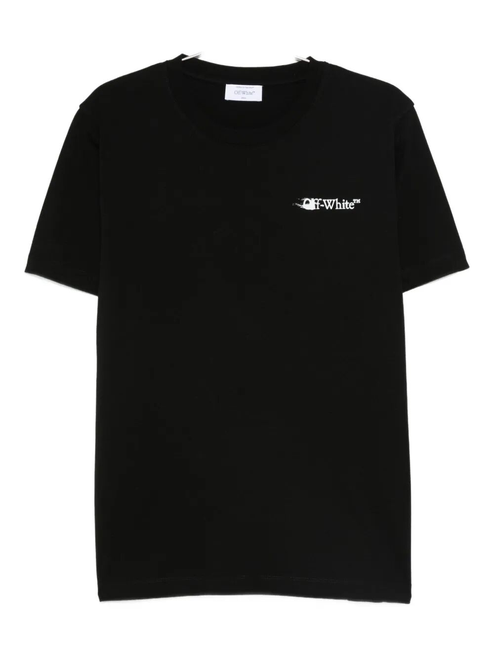BACK PRINT SLIM FIT COTTON T-SHIRT
