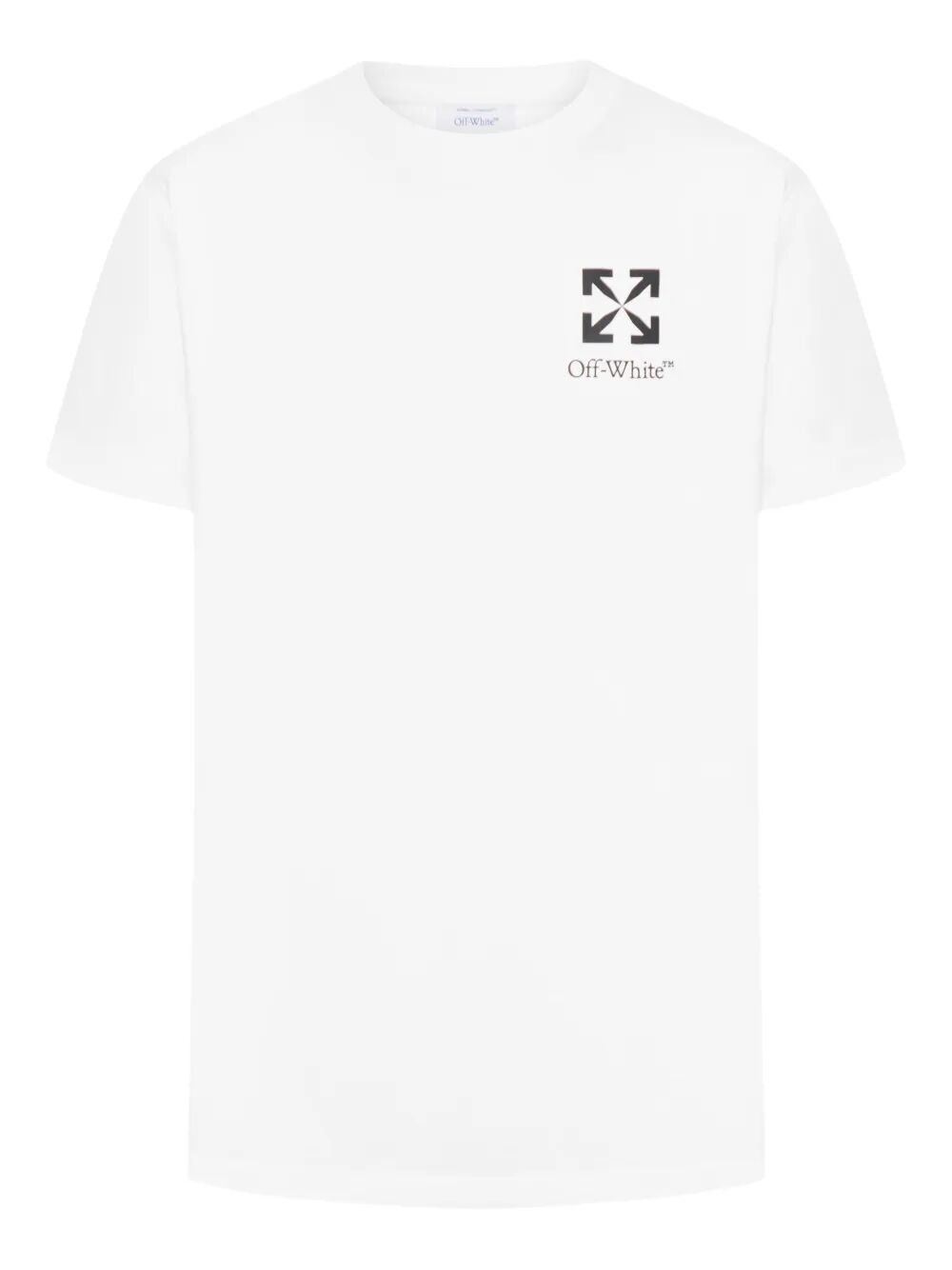 ARROW PRINT SLIM FIT COTTON T-SHIRT