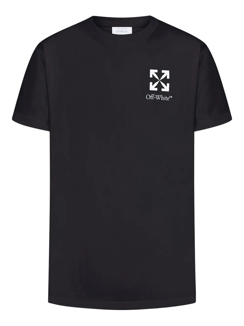 ARROW PRINT SLIM FIT COTTON T-SHIRT