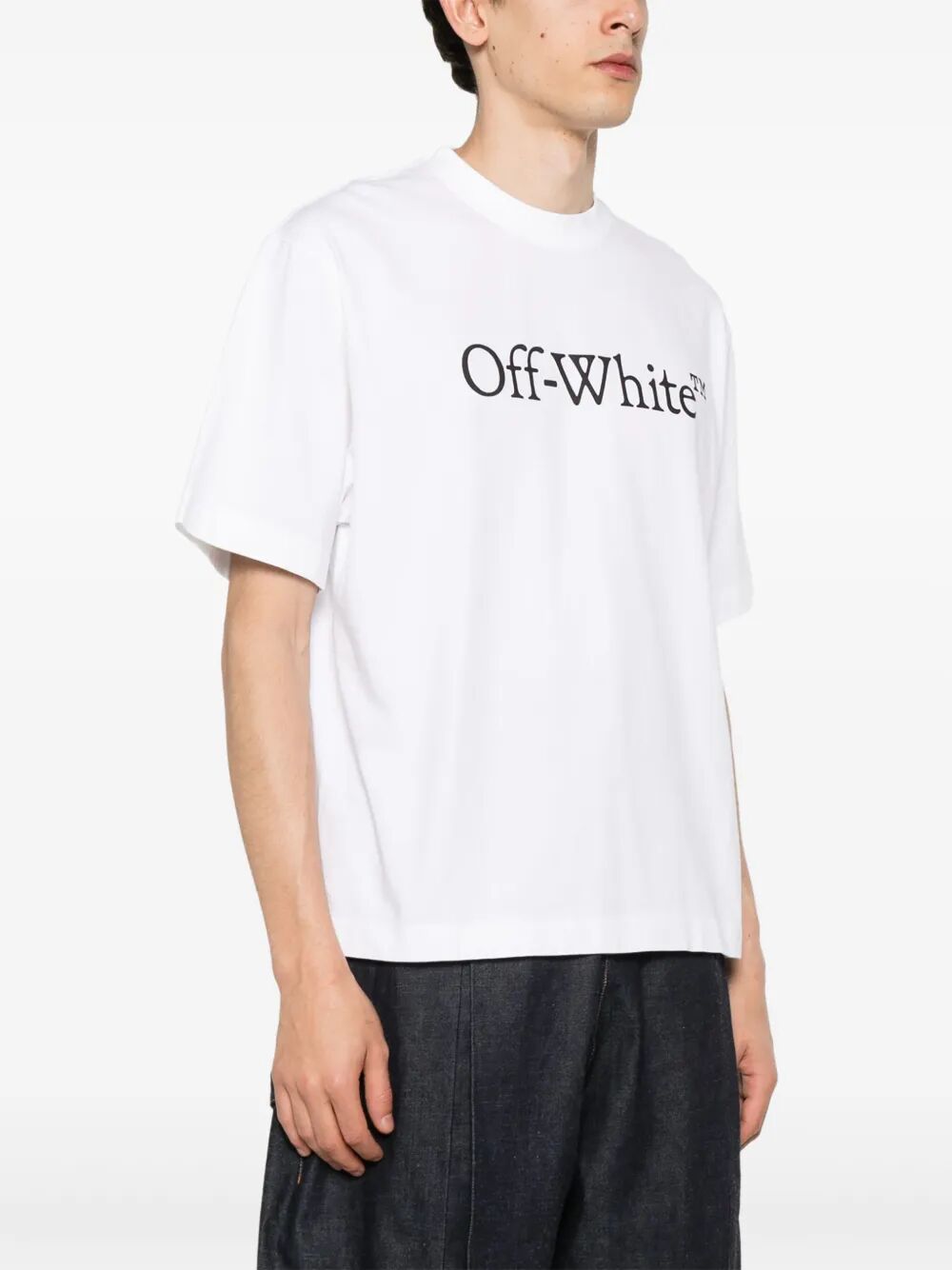 BIG LOGO PRINT SKATE COTTON T-SHIRT