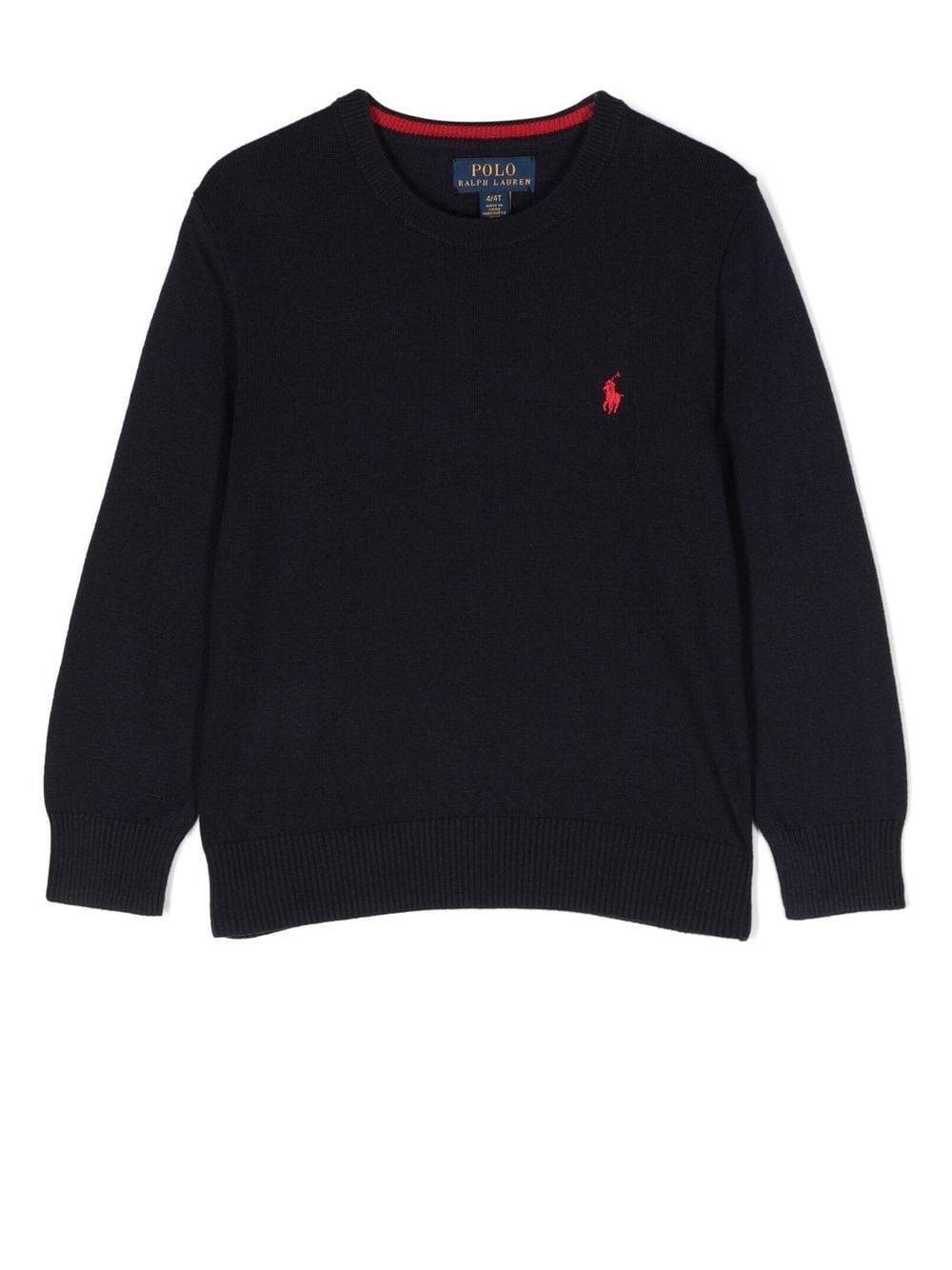 COTTON CREWNECK JUMPER