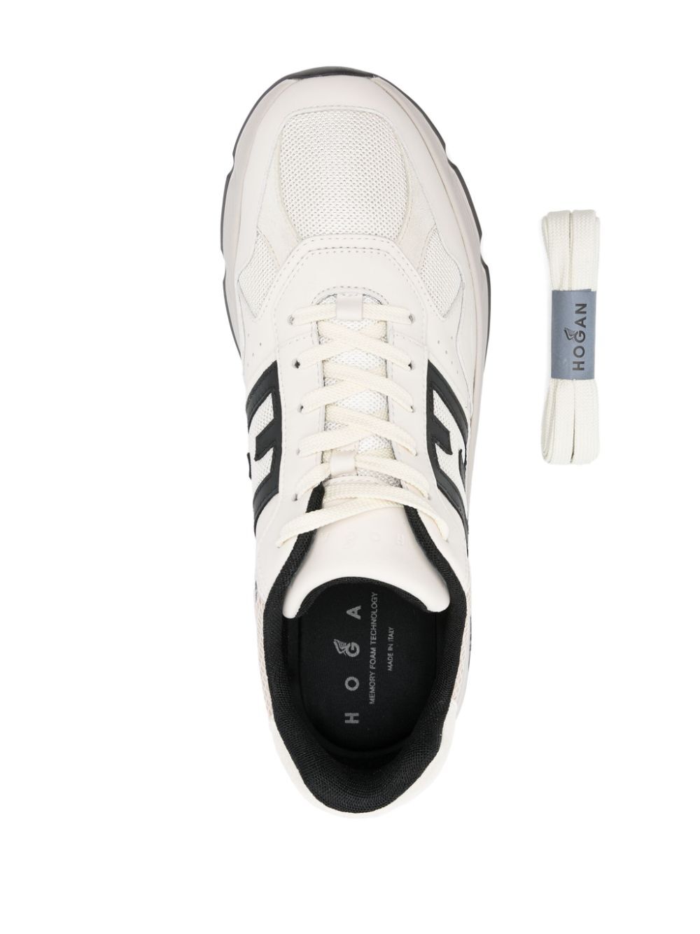 MESH AND LEATHER HYPERLIGHT SNEAKERS