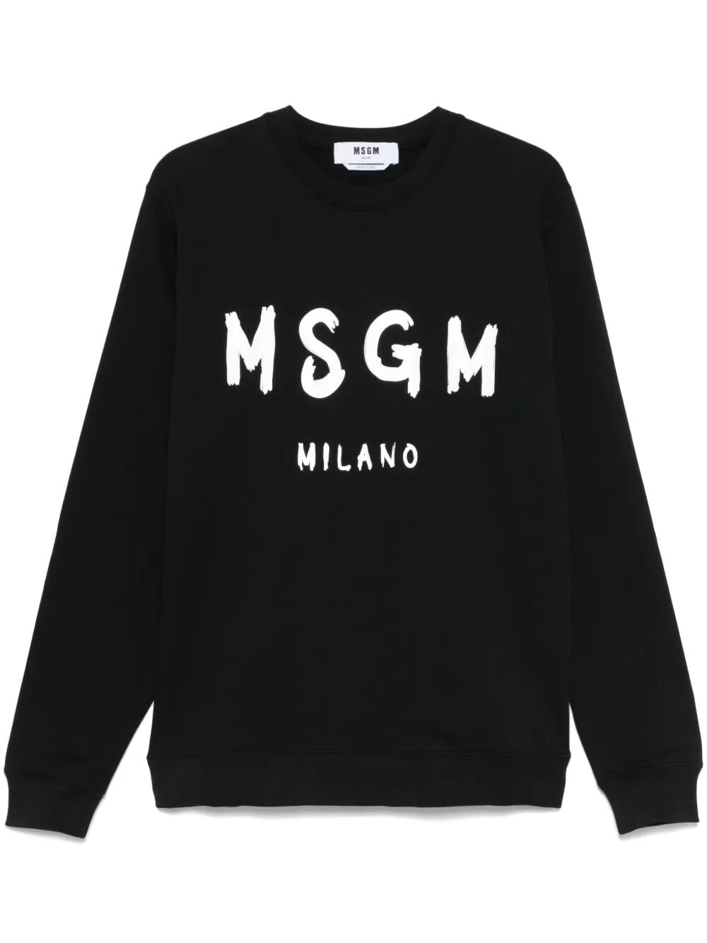 LOGO PRINT CREW NECK SWEATSHIRT