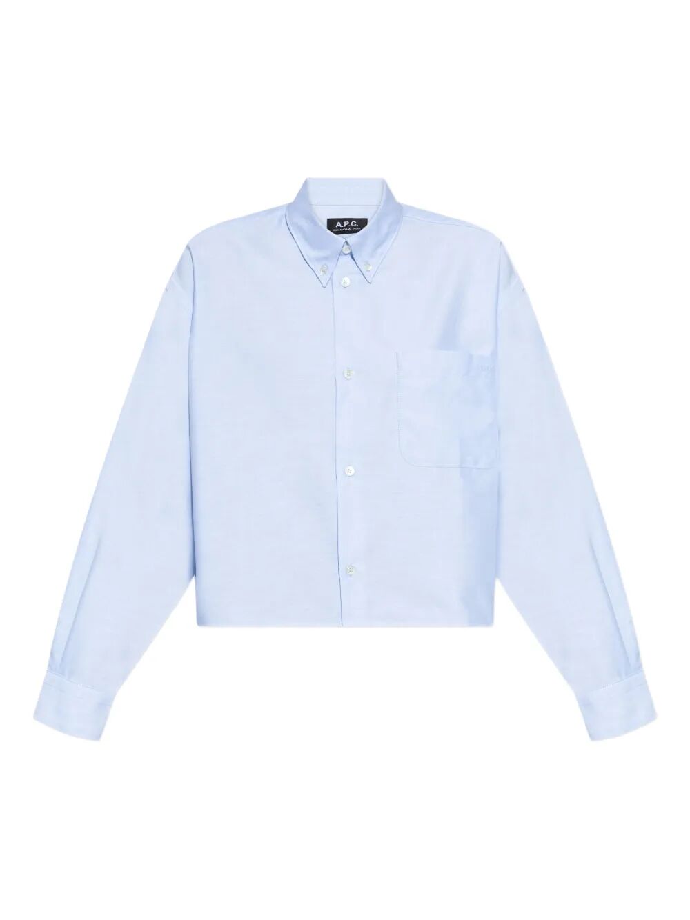 SOPHIA CROPPED COTTON SHIRT
