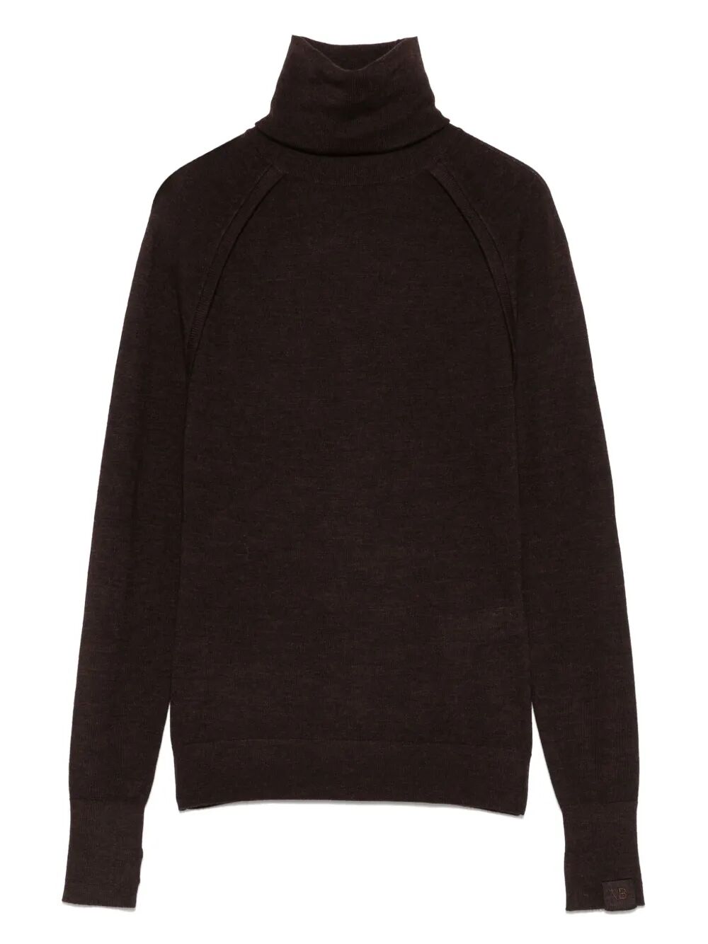 HIGH-NECK WOOL JUMPER