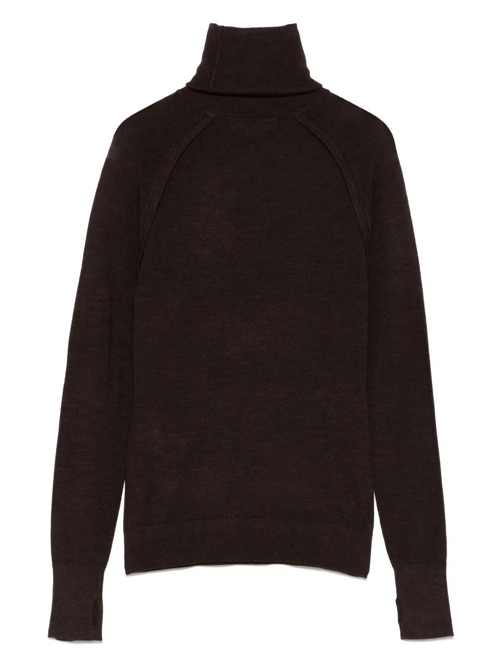 HIGH-NECK WOOL JUMPER