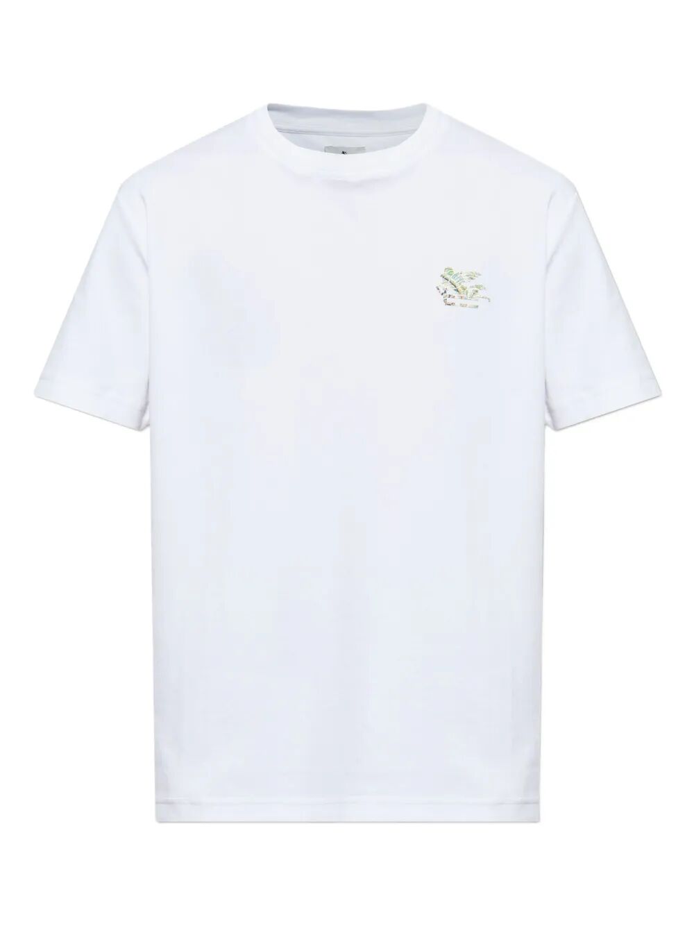 PEGASO EMBROIDERY COTTON T-SHIRT