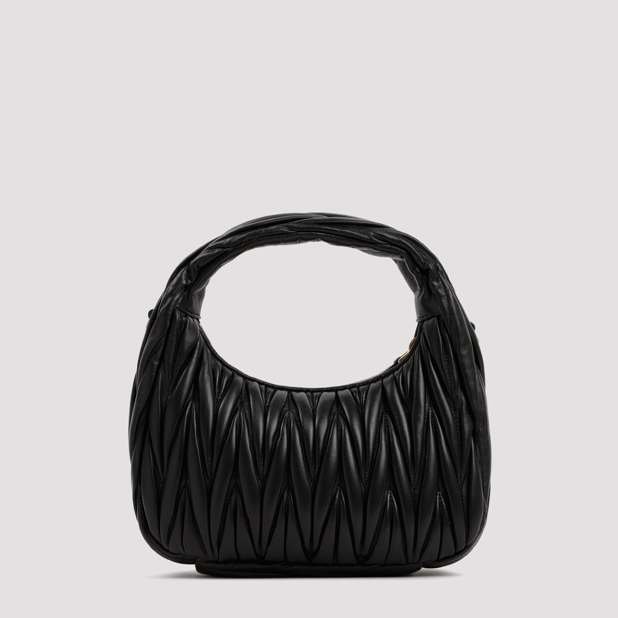 Wander matelassé hobo bag