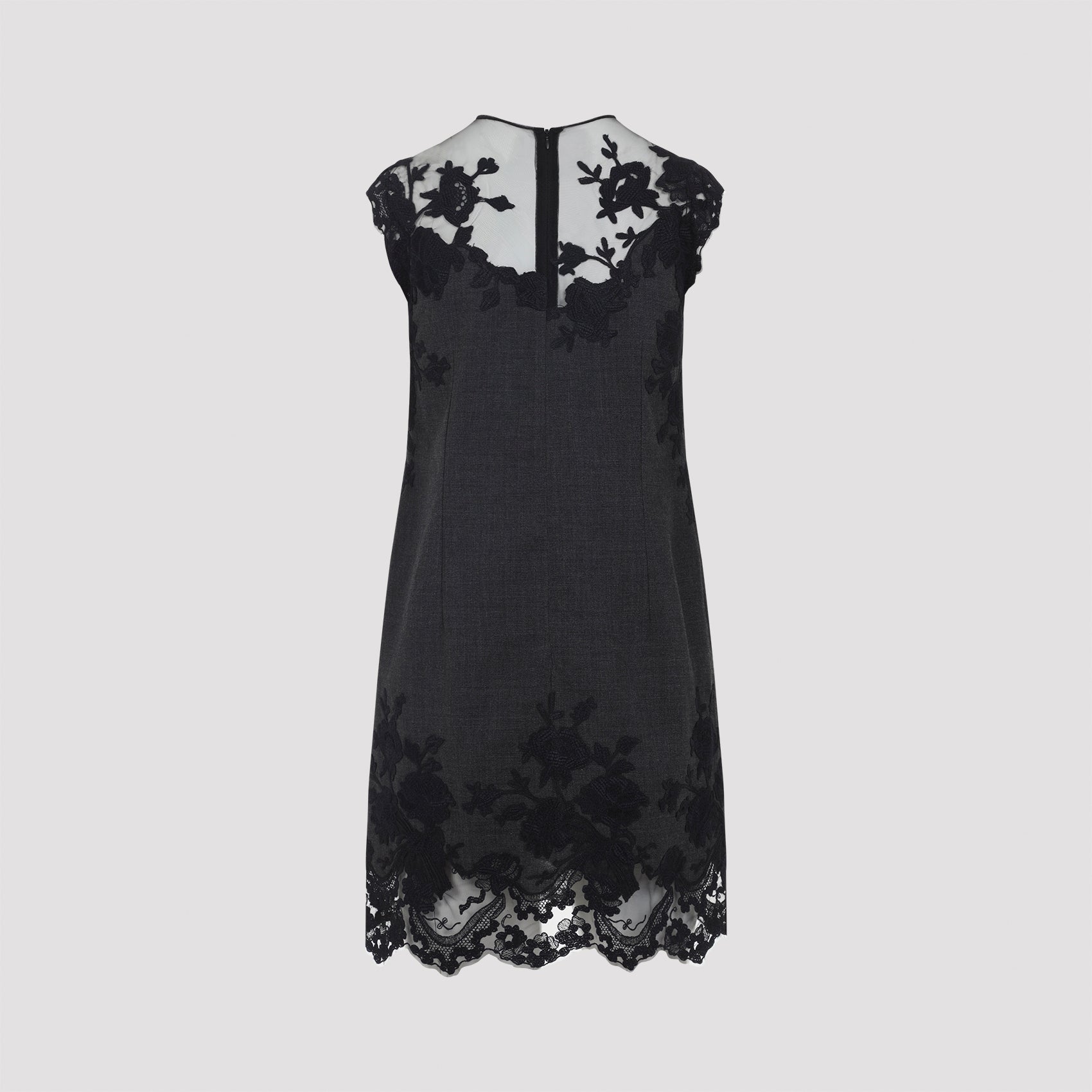 Virgin Wool Mini Dress