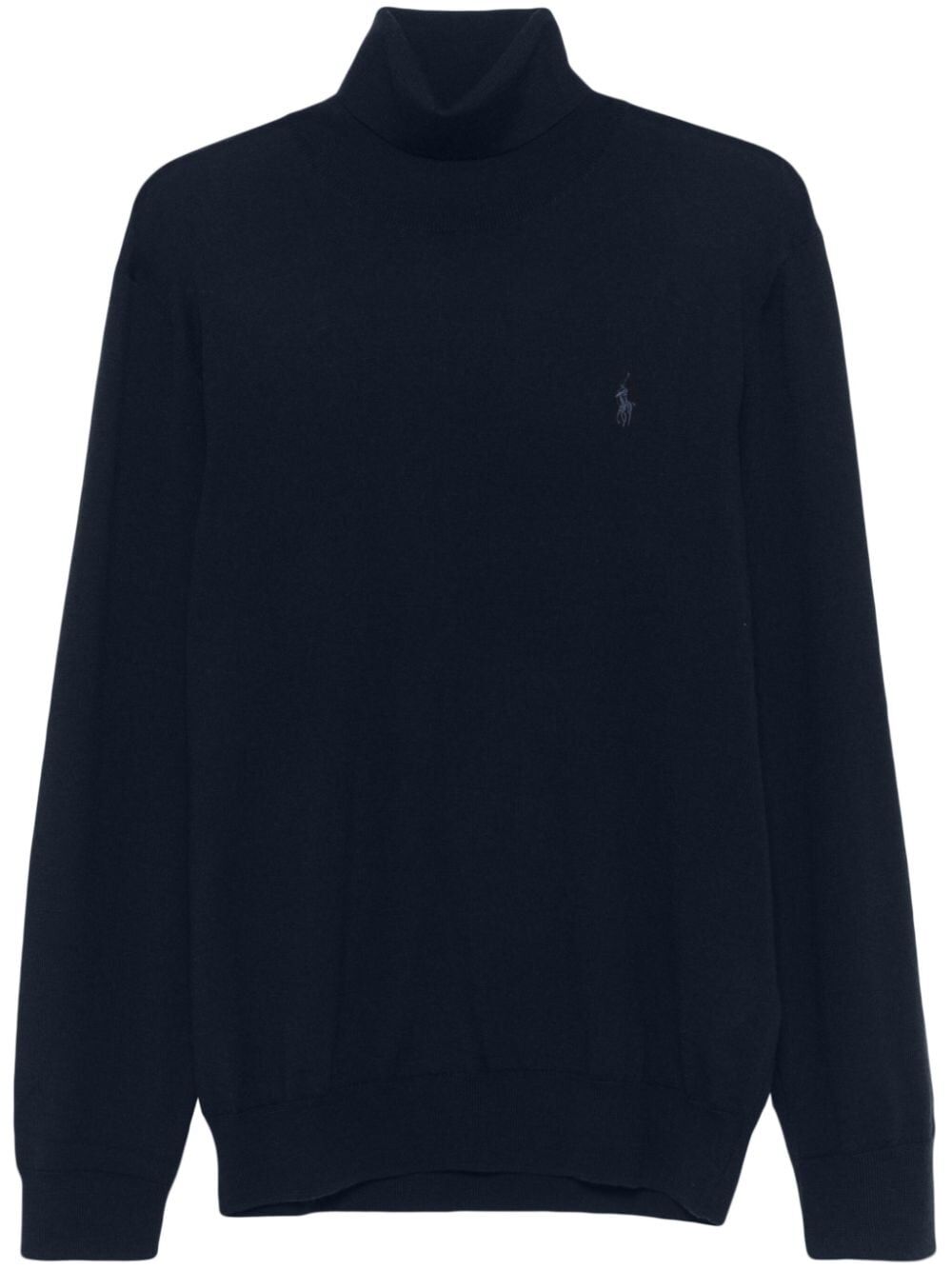 FINE WOOL ROLL NECK JUMPER
