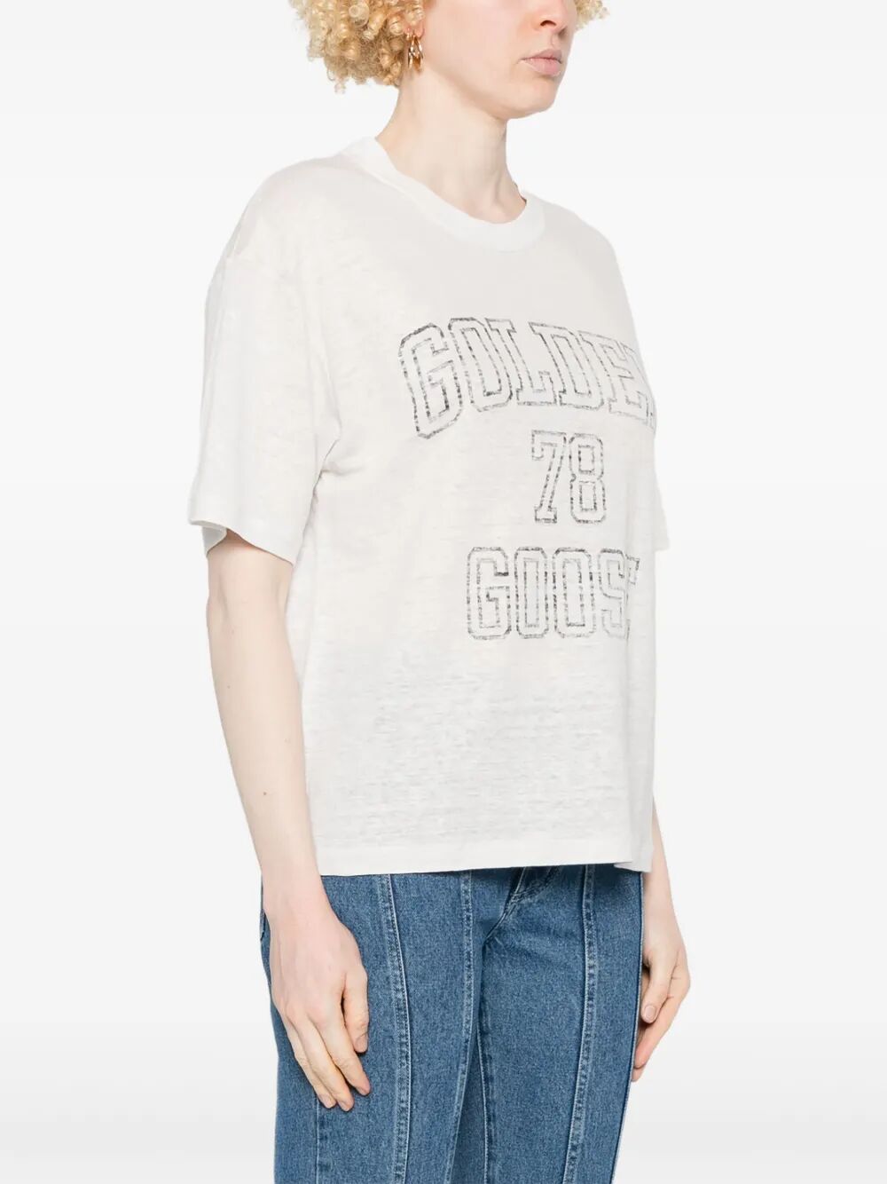 JOURNEY BOXY FIT LINEN T-SHIRT