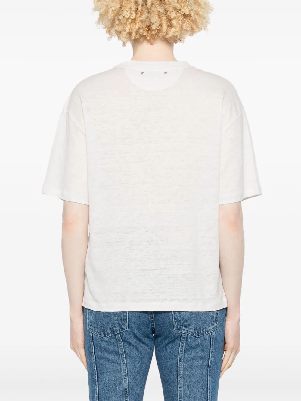 JOURNEY BOXY FIT LINEN T-SHIRT