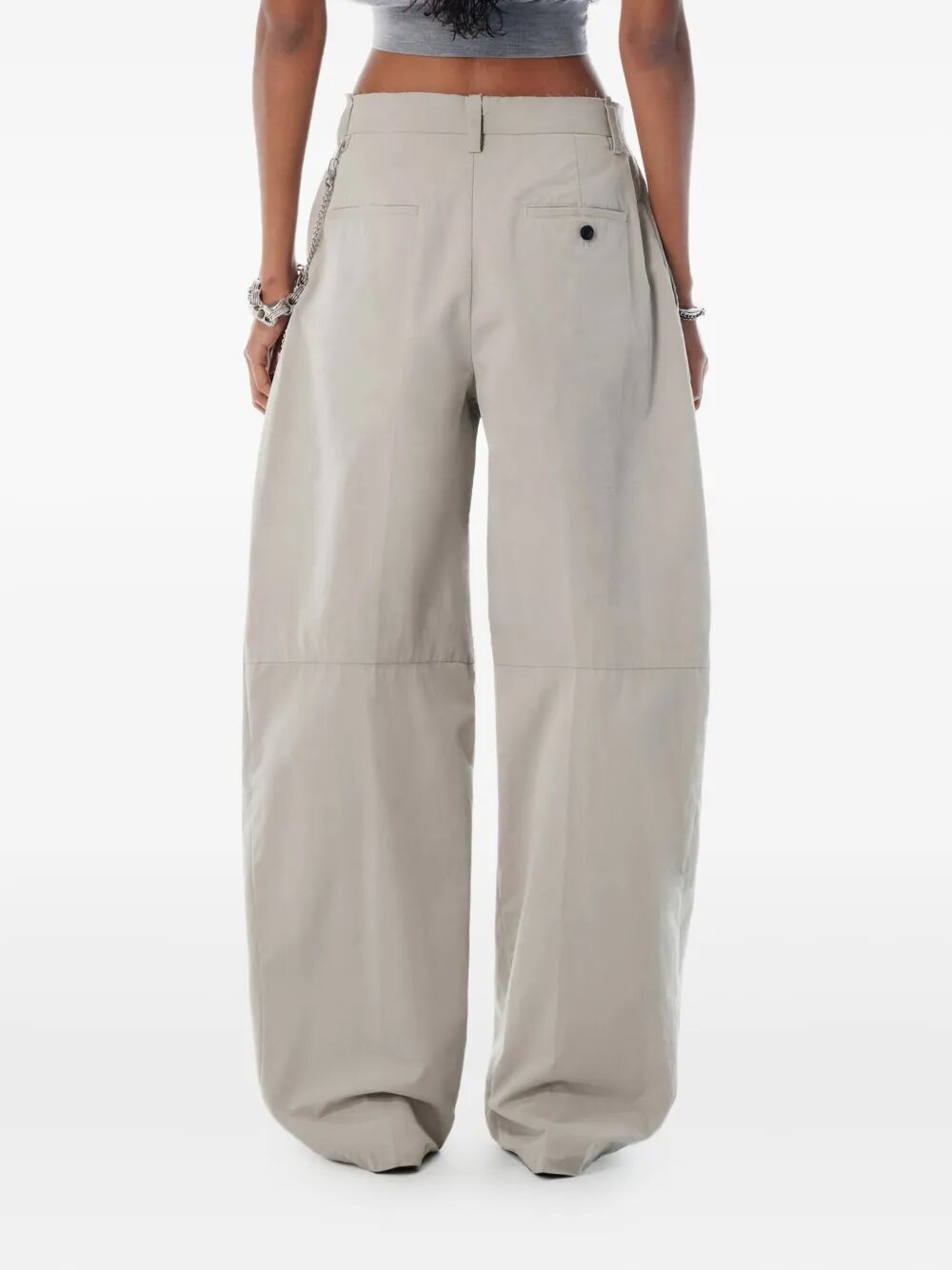 MID-RISE TROUSERS