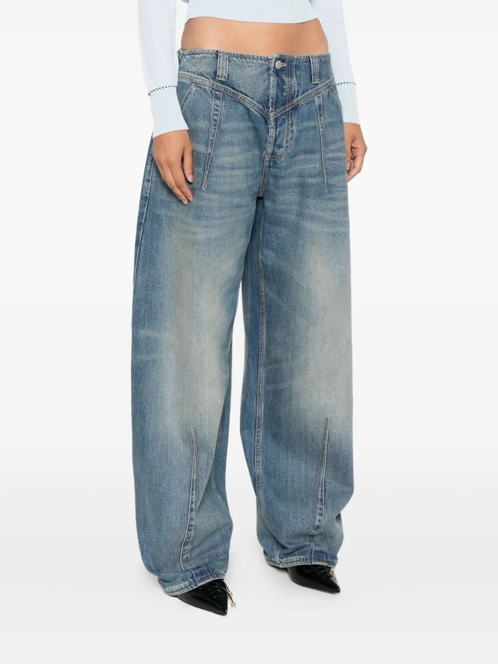 DENIM TROUSERS