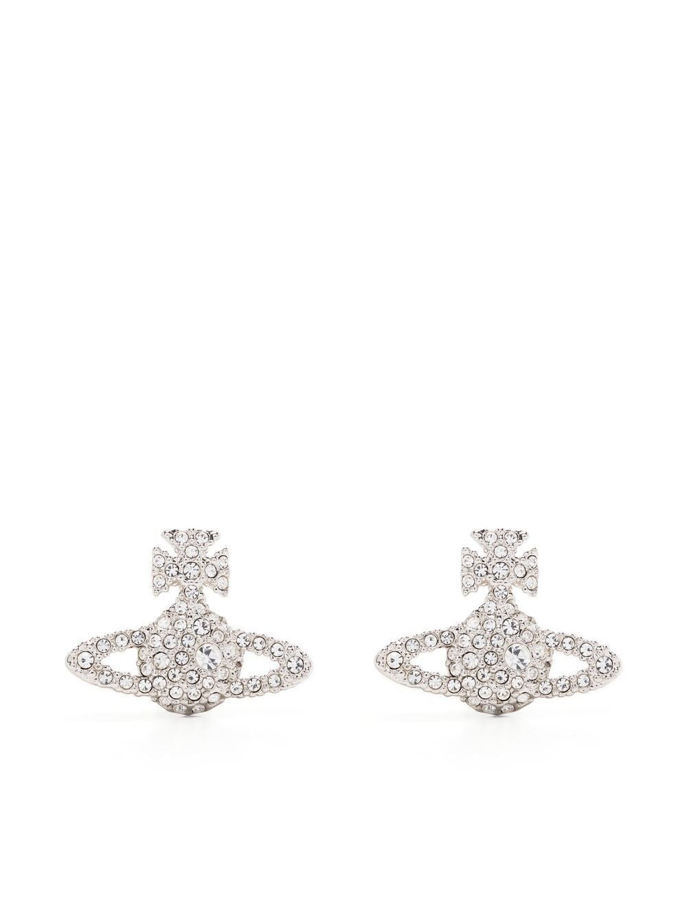 GRACE BAS RELIEF STUD EARRINGS