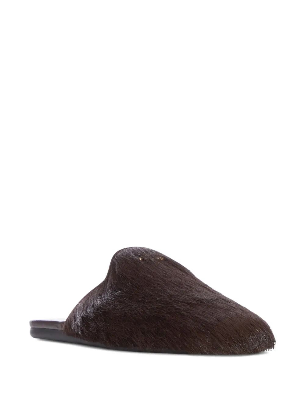 CALF HAIR MULES