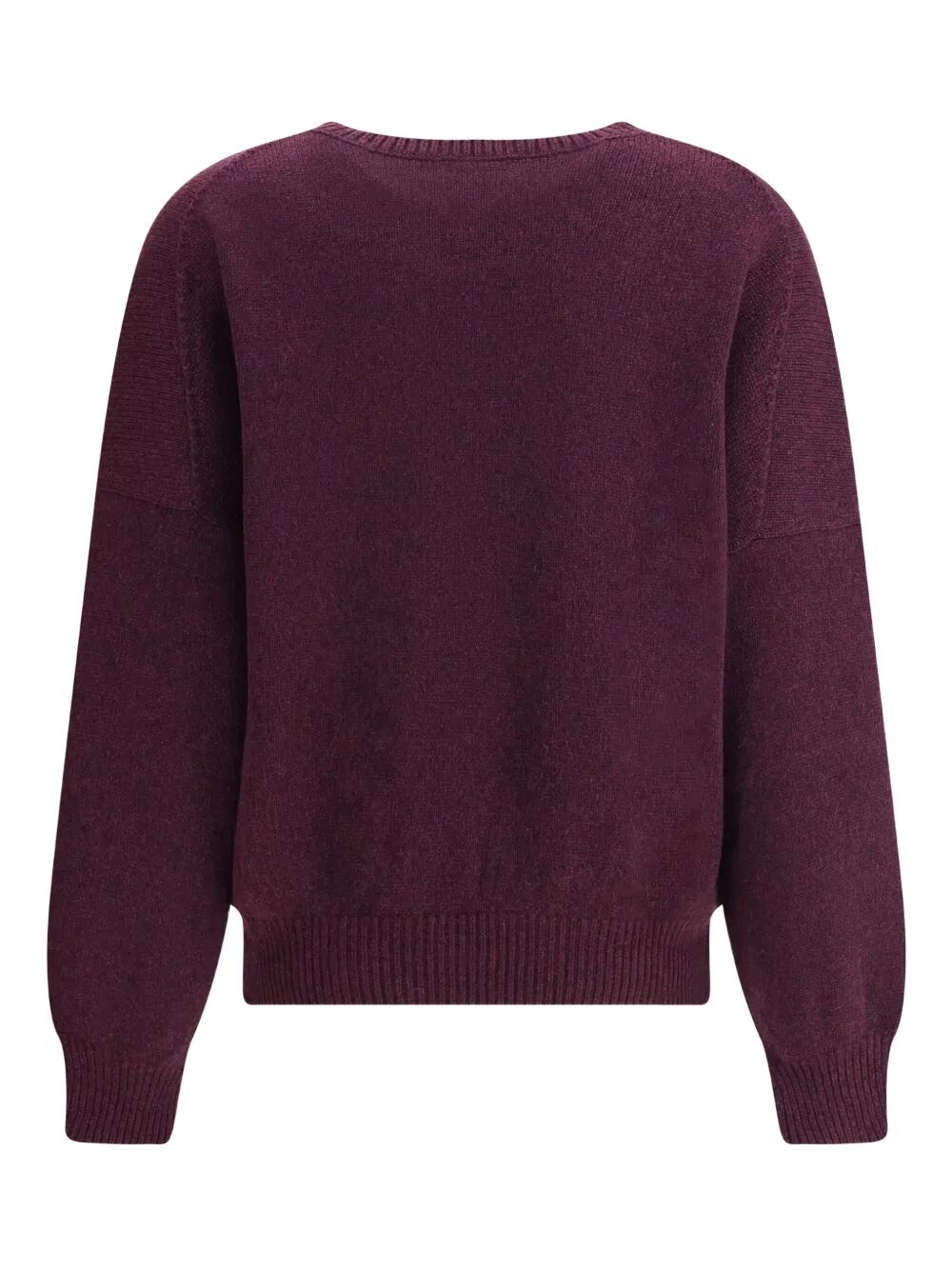 WOLFE V-NECK KNITTED CASHMERE SWEATER