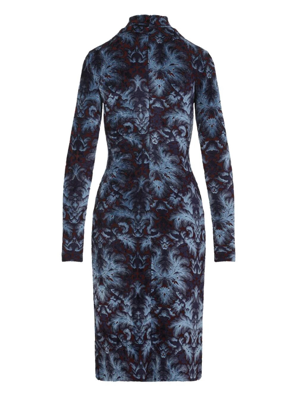 CHENILLE JACQUARD SHEATH DRESS
