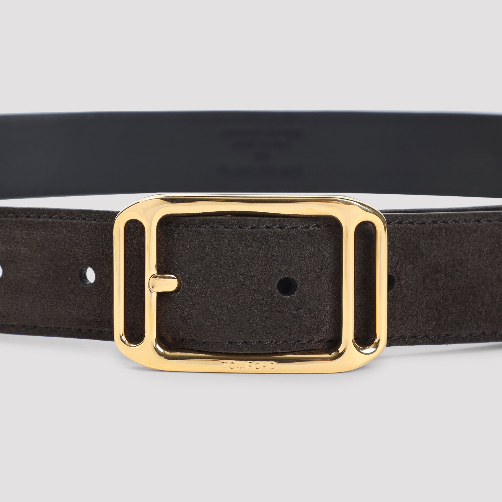 Suede Calf Leather Belt