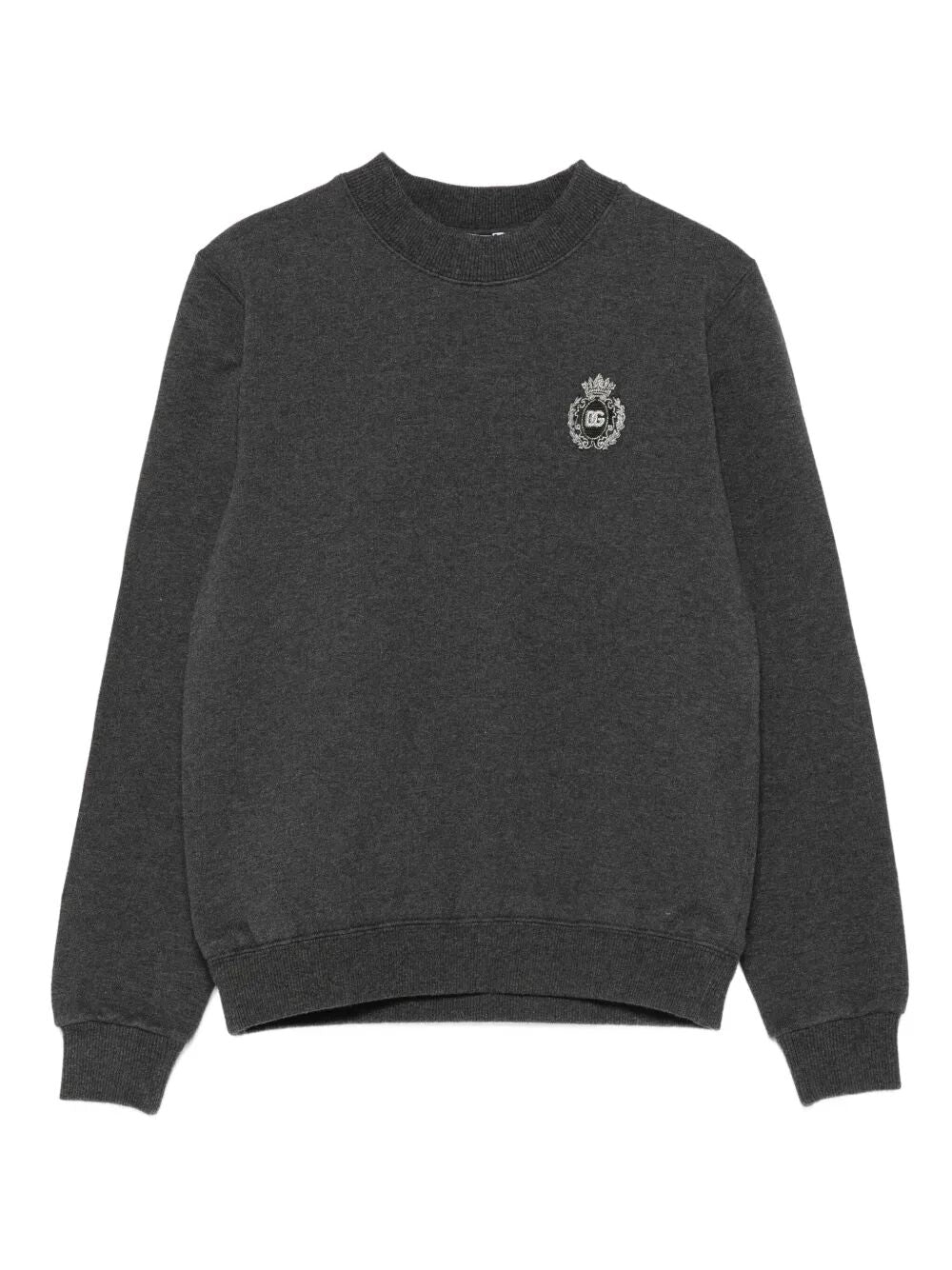 CREST PATCH CREWNECK SWEATSHIRT