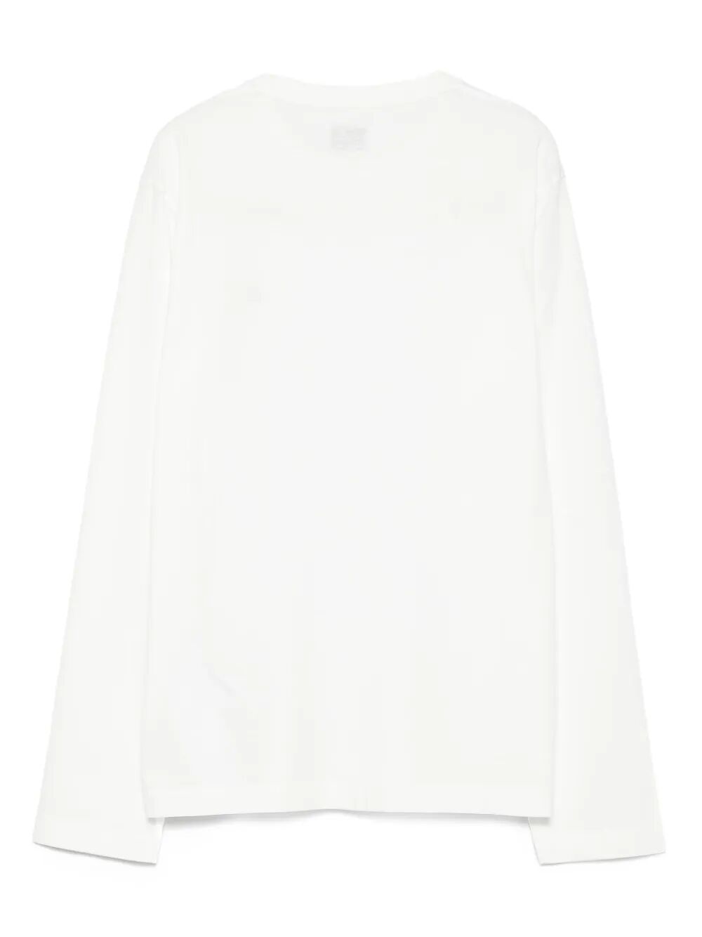 LOGO-PATCH LONG-SLEEVE COTTON SWEATSHIRT