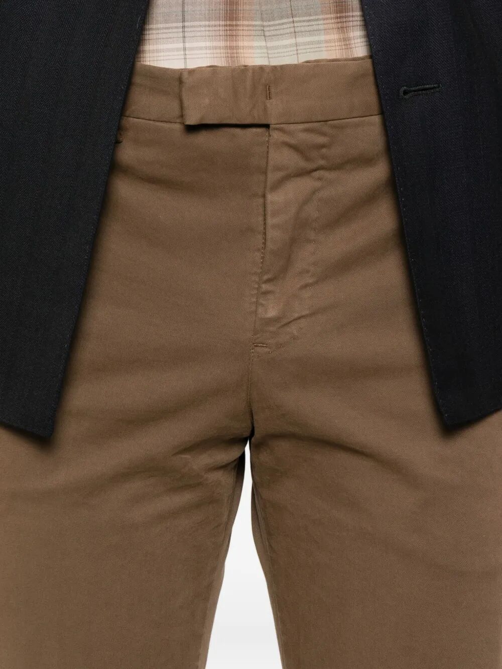 MASTER TAPERED COTTON TROUSERS