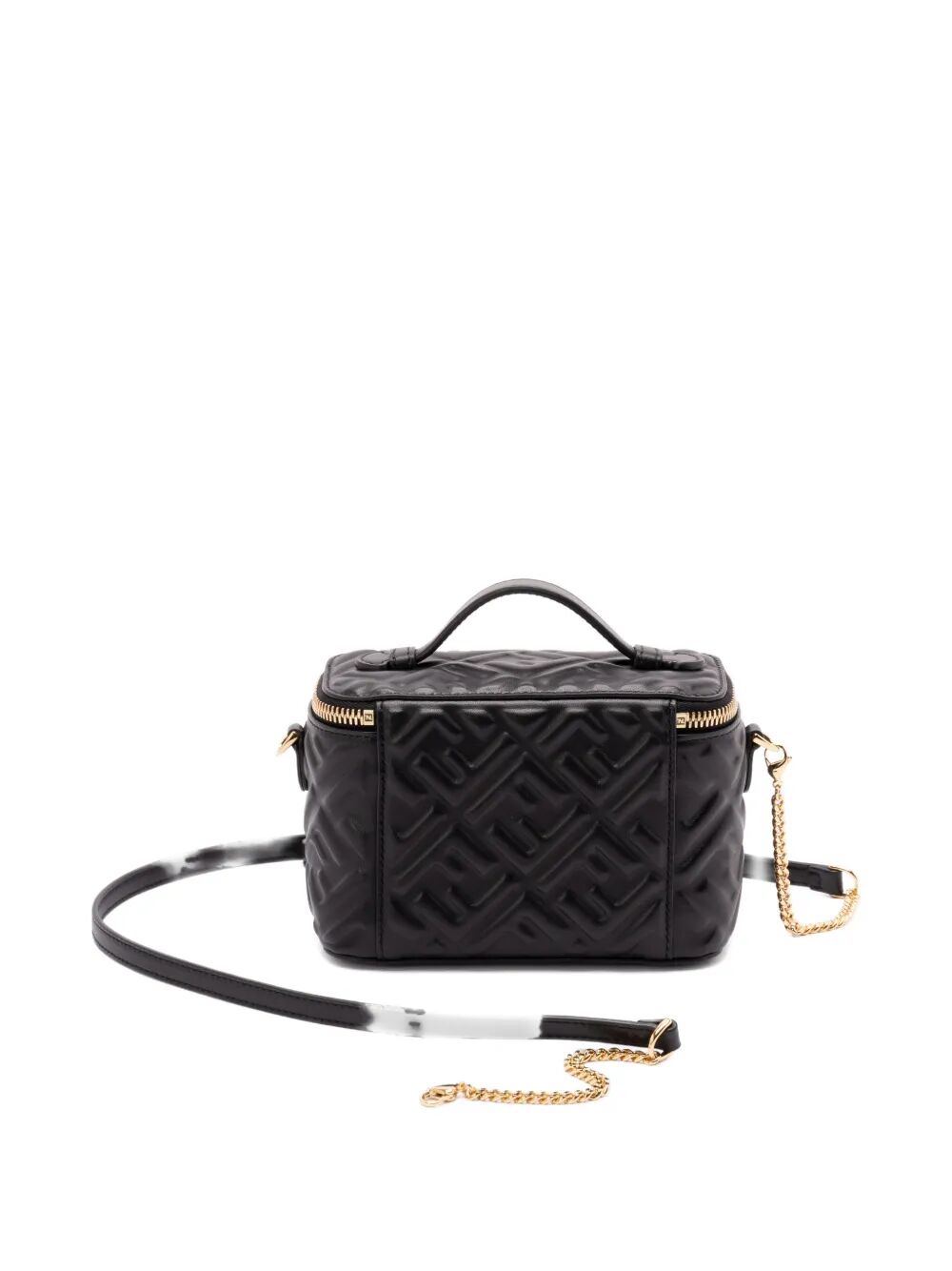 VANITY NAPPA LEATHER BAG WITH FF MOTIF