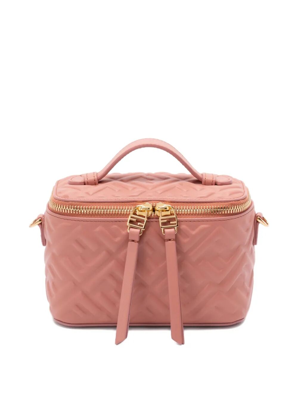 VANITY NAPPA LEATHER BAG WITH FF MOTIF