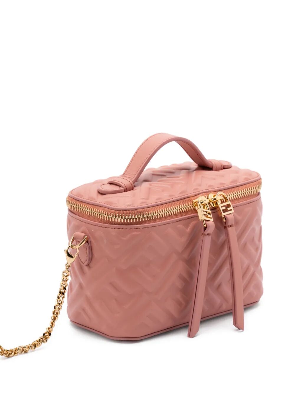 VANITY NAPPA LEATHER BAG WITH FF MOTIF