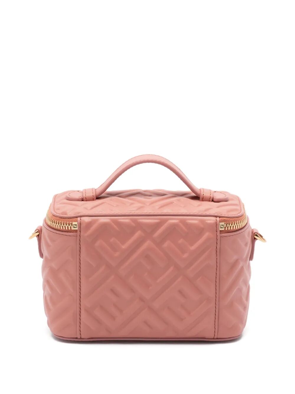 VANITY NAPPA LEATHER BAG WITH FF MOTIF